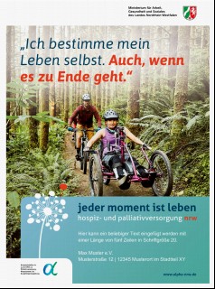 Vorschaubild 1: Plakat "Ich bestimme mein Leben selbst"