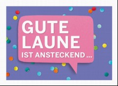 Vorschaubild 1: Gute Laune ist ansteckend......Masern leider auch